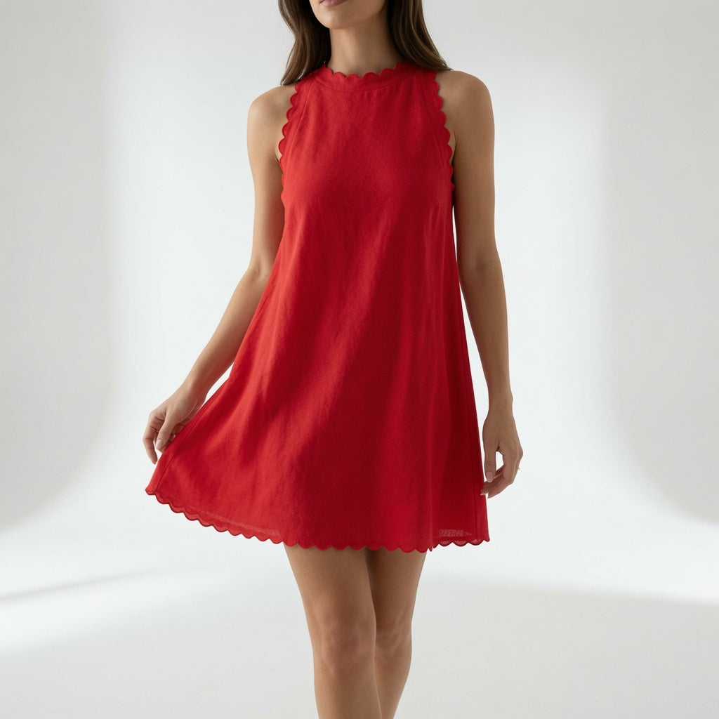 Flared Flowy Dress Summer Elegance