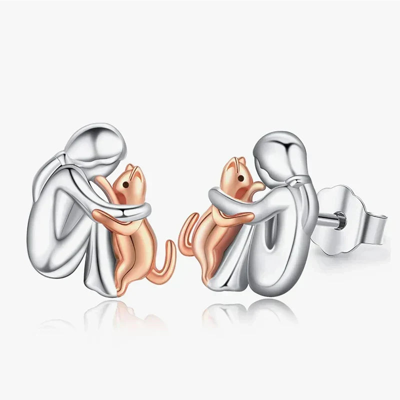 Cat Icon Earrings