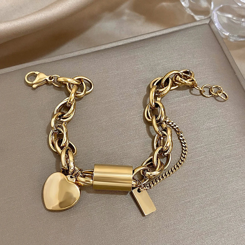 Chunky Gold Bracelet