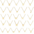 Sparkling Alphabet Pendant Necklace