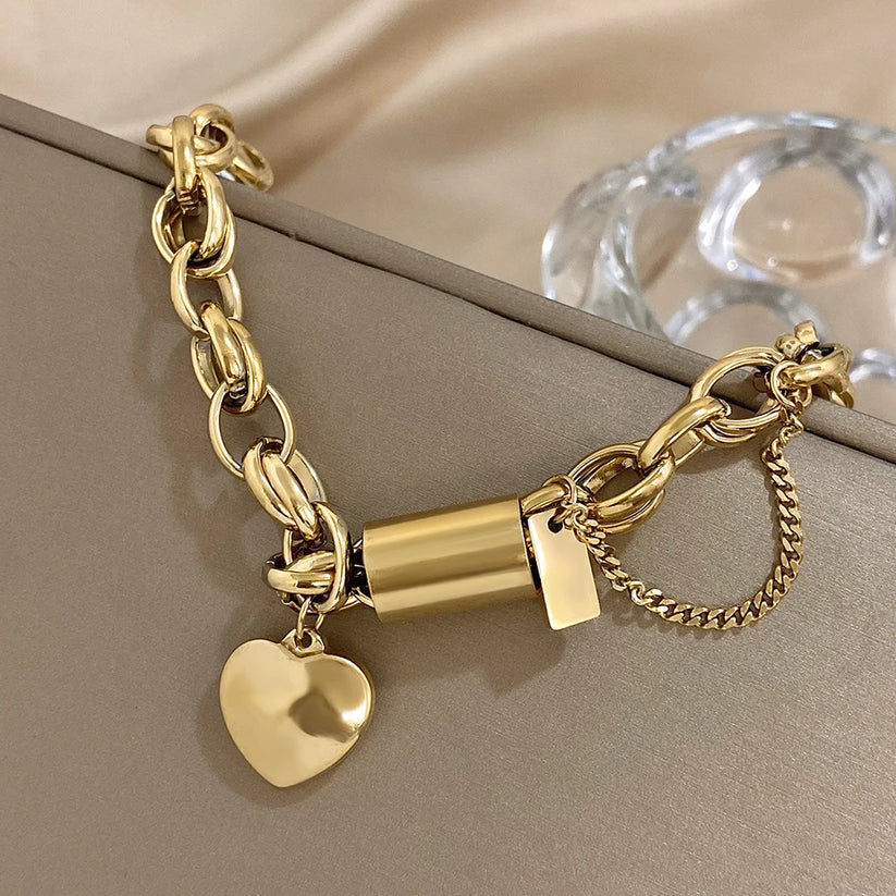 Chunky Gold Bracelet