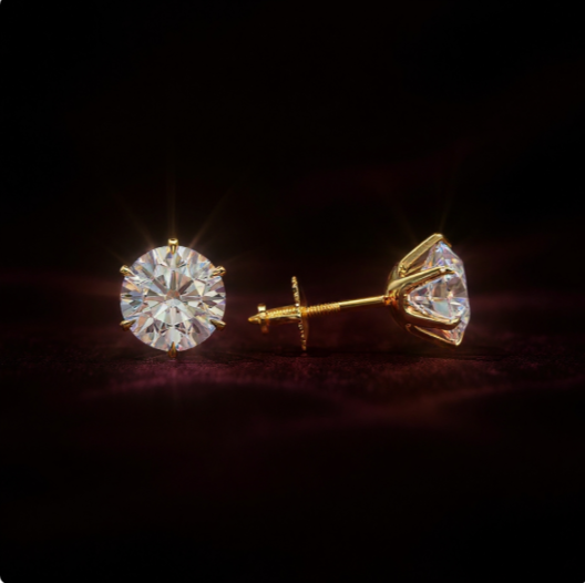 Subtle Sparkle Stud Earrings