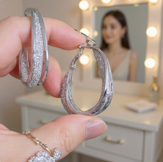 Elegant Braided Earrings Comfortable and Timeless