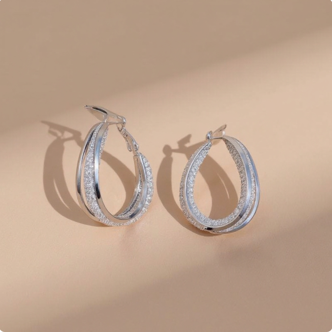 Elegant Braided Earrings Comfortable and Timeless