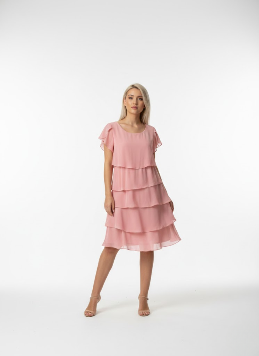Comfortable Elegant Flowy Dress