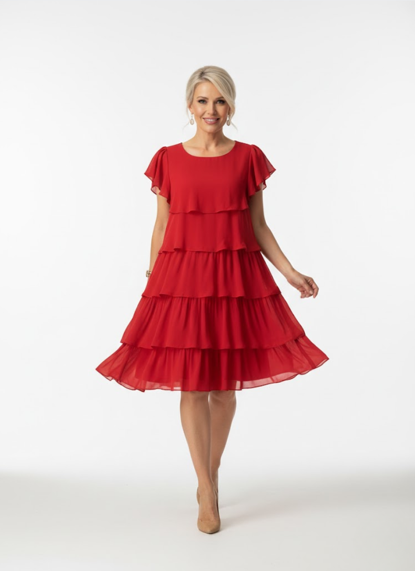 Comfortable Elegant Flowy Dress