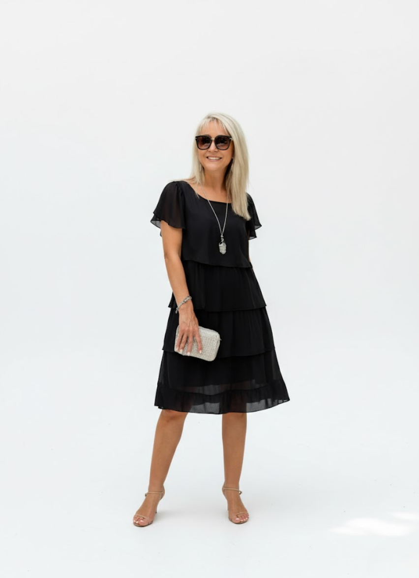 Comfortable Elegant Flowy Dress