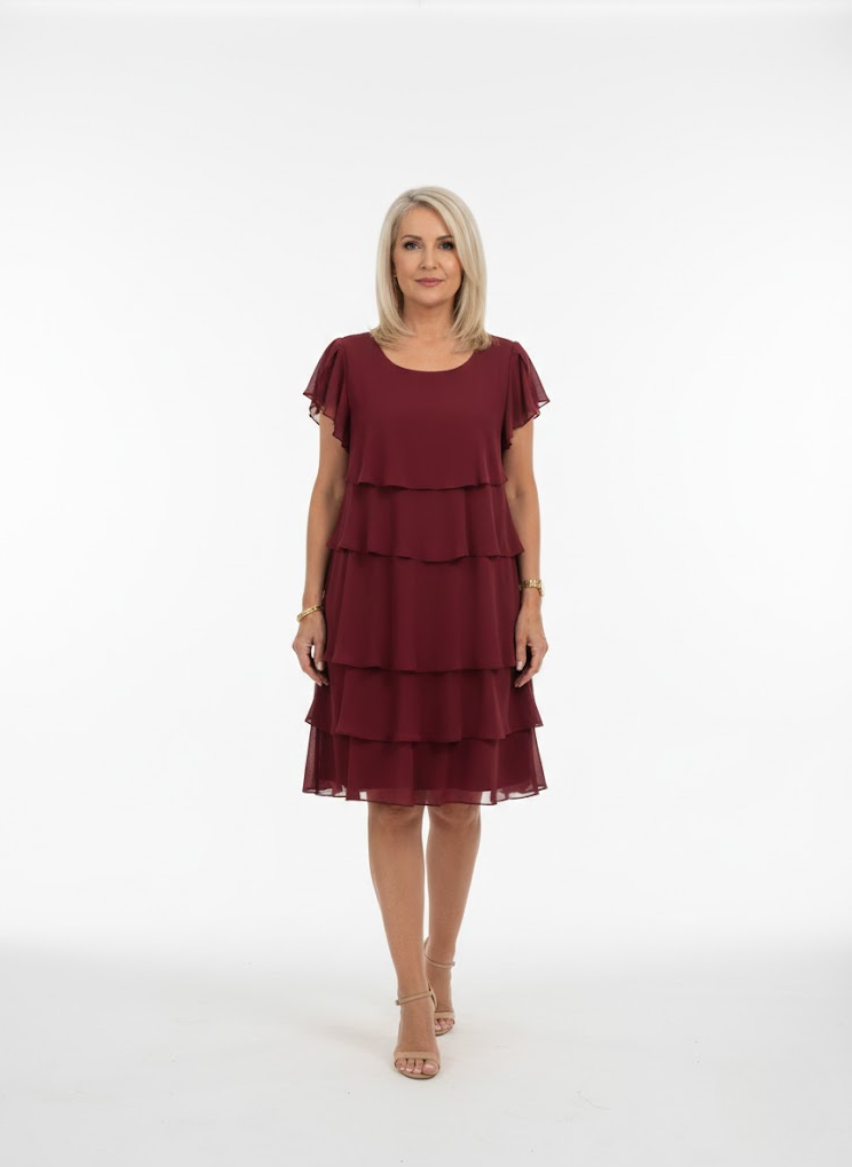 Comfortable Elegant Flowy Dress