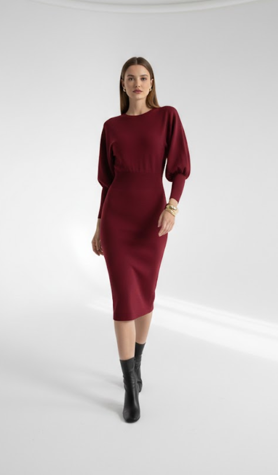 Elegant Comfortable Timeless Midi Dress