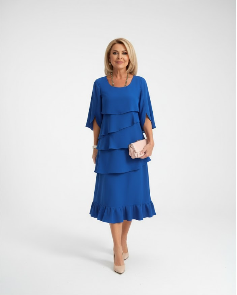 Elegant Feminine Comfortable Midi Dress