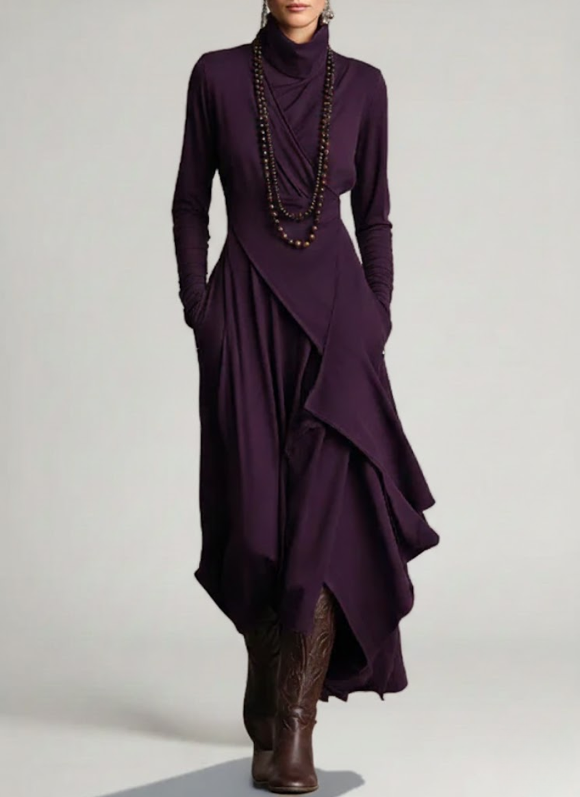 Flowy Asymmetric Dress for Every Occasion