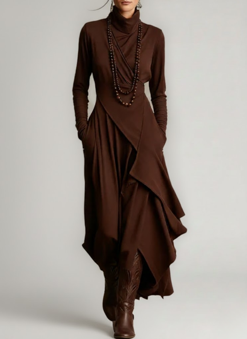 Flowy Asymmetric Dress for Every Occasion