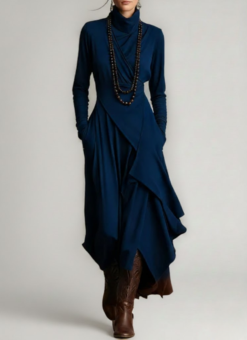 Flowy Asymmetric Dress for Every Occasion