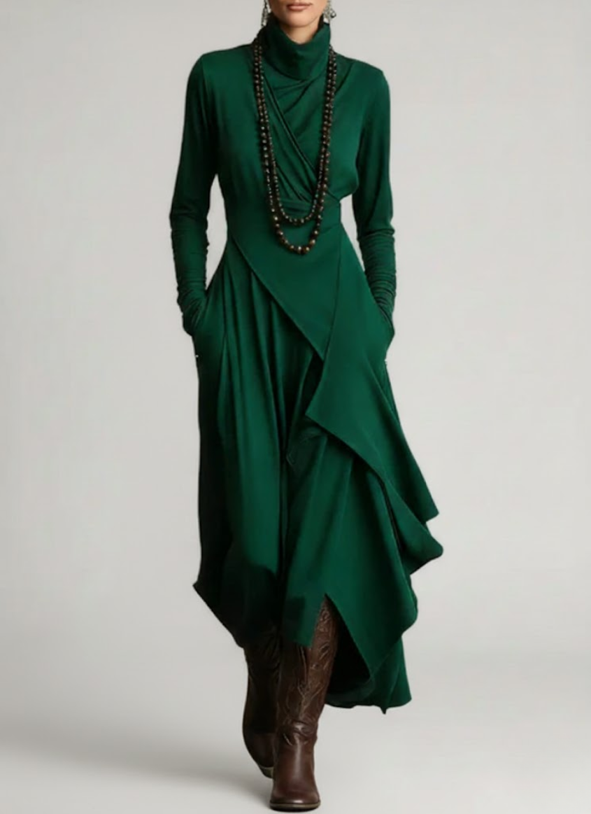 Flowy Asymmetric Dress for Every Occasion