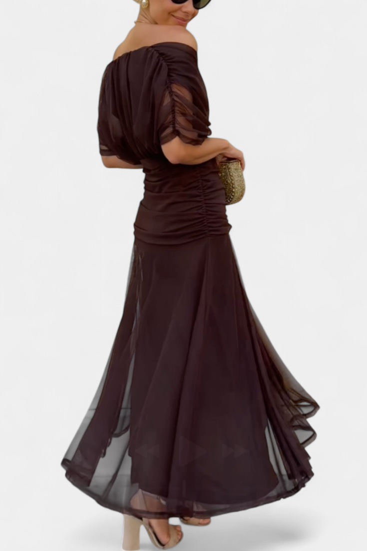 Floral Dress with Airy Grace