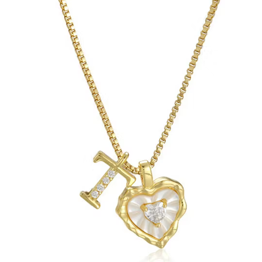 Personalized Heart Necklace Eternal Elegance