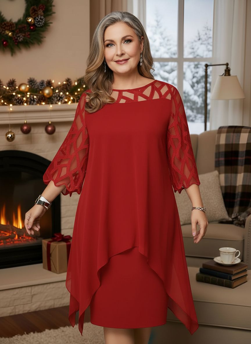 Elegant Lace Dress Everyday Comfort