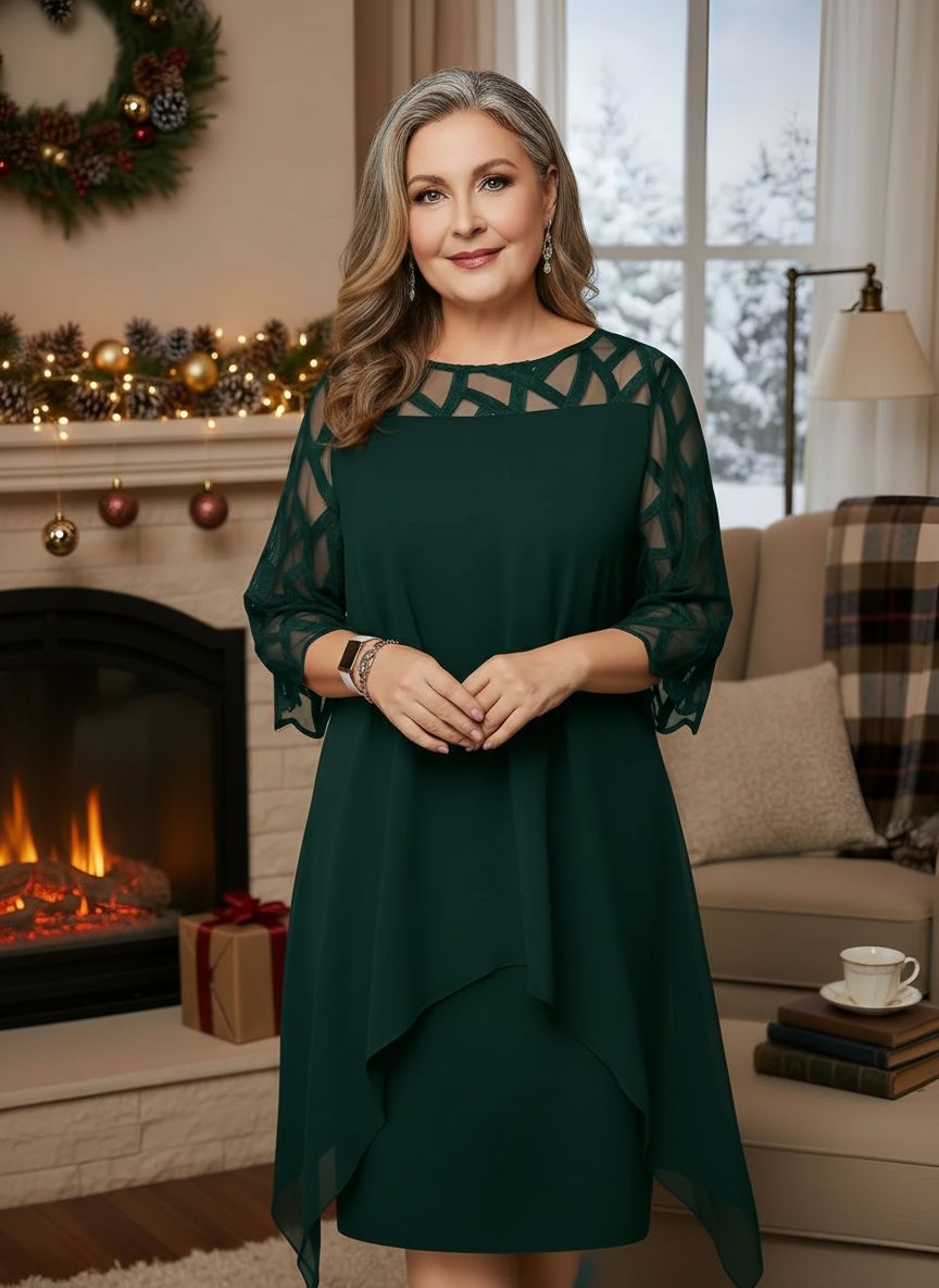 Elegant Lace Dress Everyday Comfort