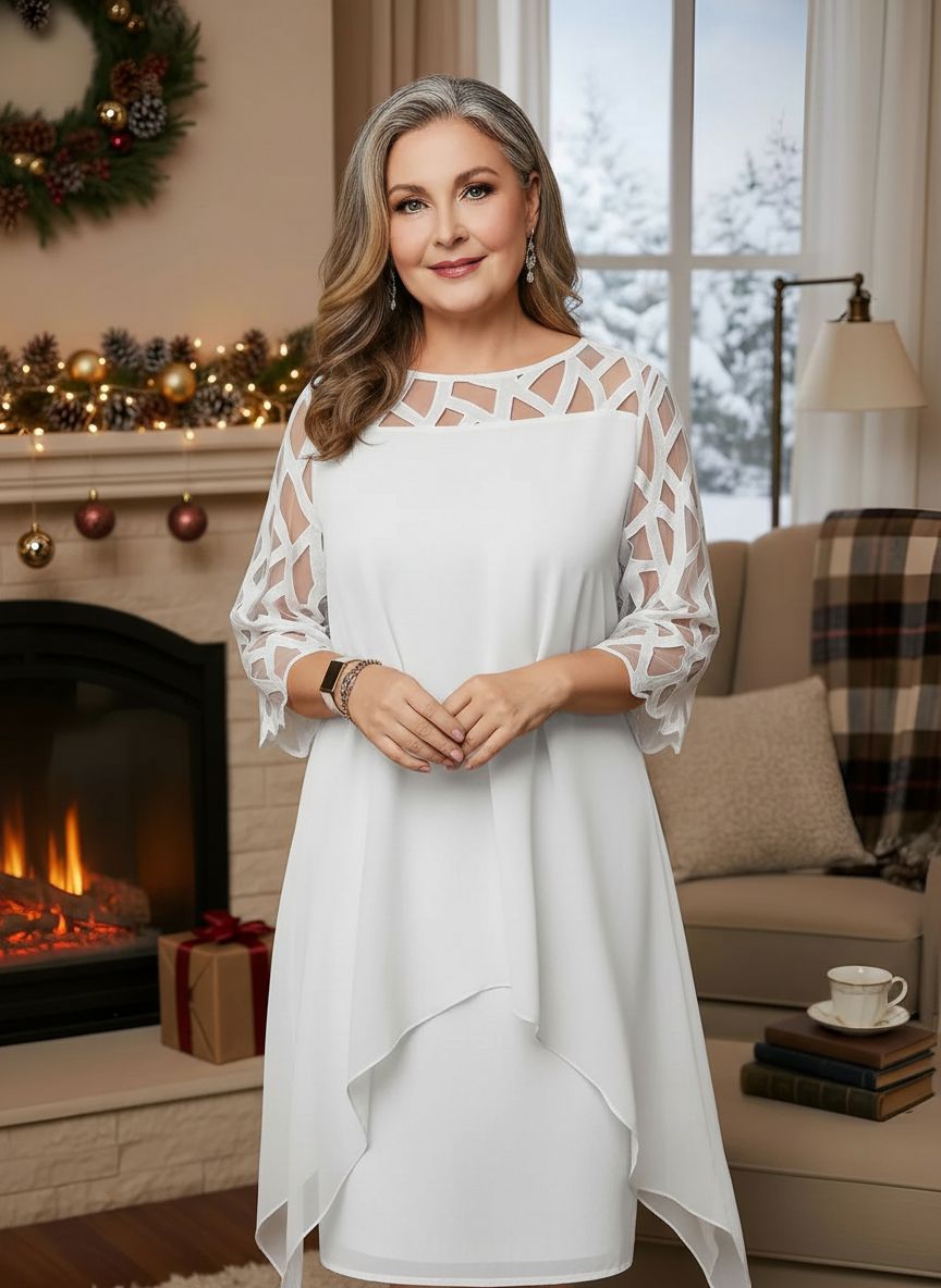 Elegant Lace Dress Everyday Comfort