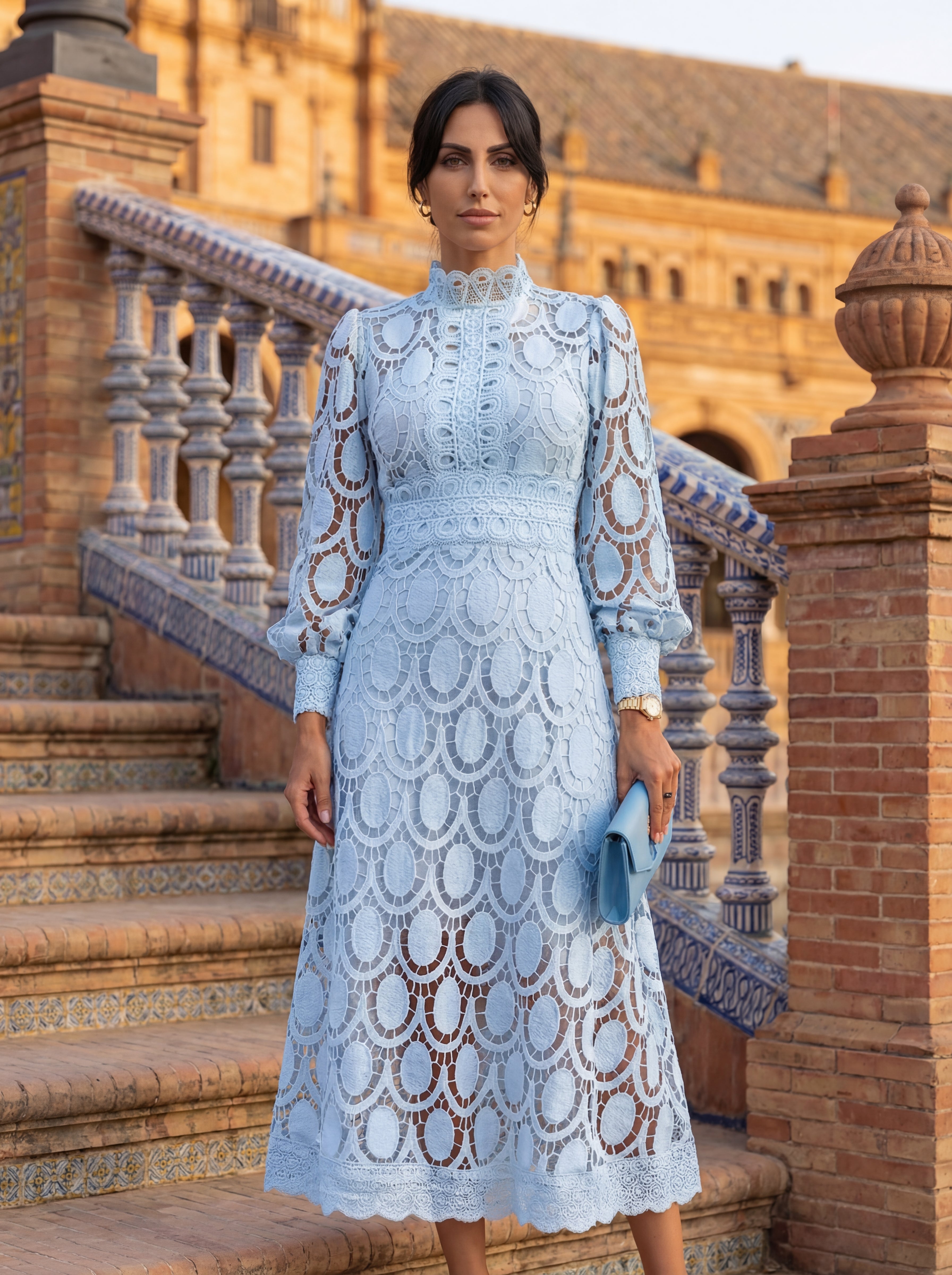 Romantic Silk Dress Modern Refinement