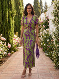Elegant Silk Fabric Dress