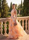 Halter Satin Dress Timeless Elegance