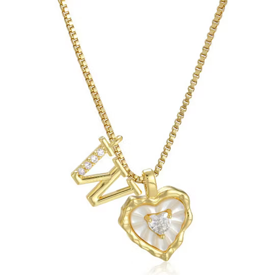 Personalized Heart Necklace Eternal Elegance