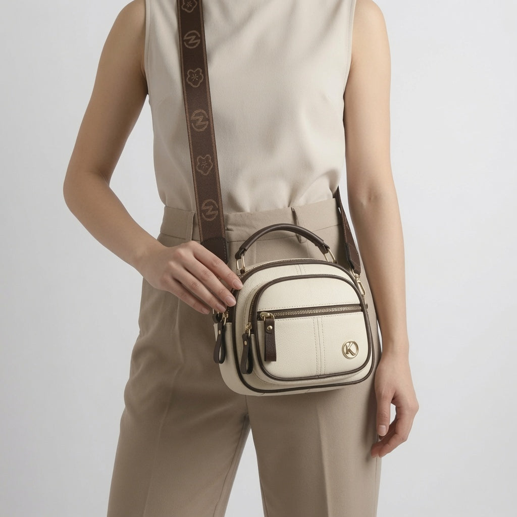 Compact Crossbody Bag Modern Elegance