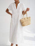 Elegant Flowy Summer Maxi Dress