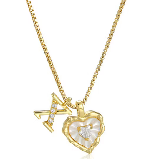 Personalized Heart Necklace Eternal Elegance