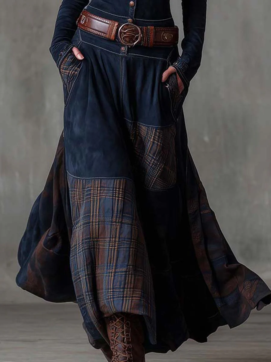 Soft Modern Vintage Maxi Dress