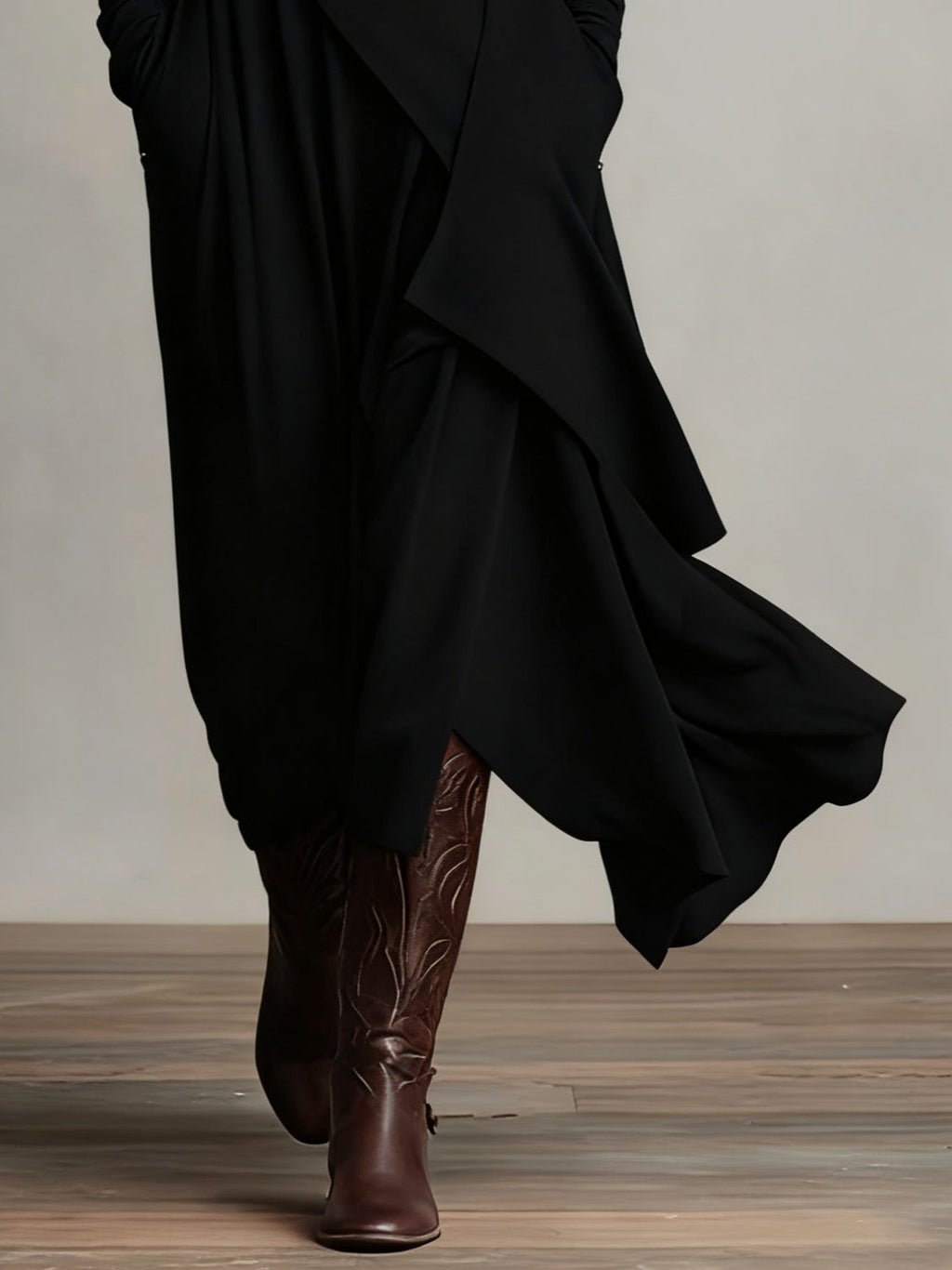 Refined Bohemian Flowy Maxi Dress
