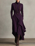 Refined Bohemian Flowy Maxi Dress