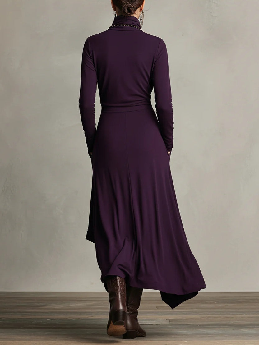 Refined Bohemian Flowy Maxi Dress