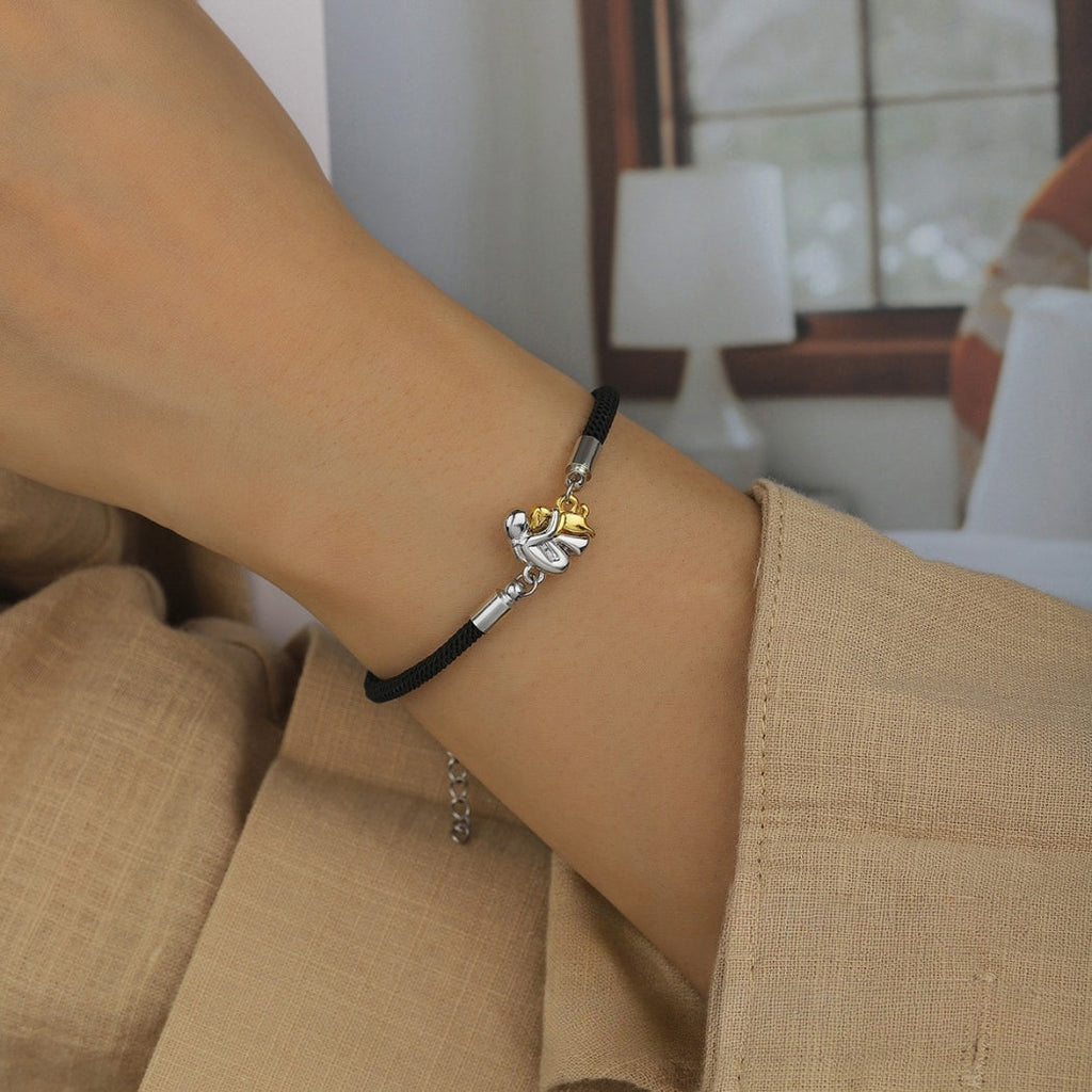 Cord Bracelet with Dog Icon