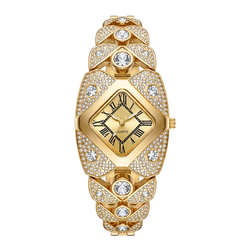 Timeless Elegance Crystal Watch