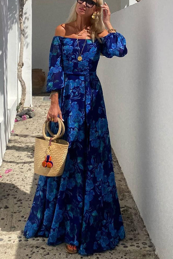 Romantic Floral Maxi Dress