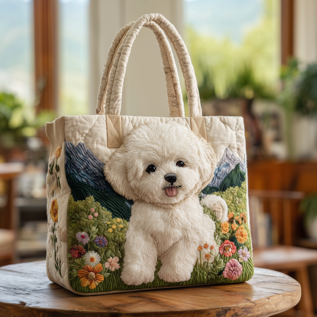 Timeless Artistic Floral Bag