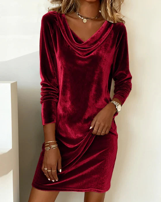 Modern Chic Hooded Dress Everyday Comfort