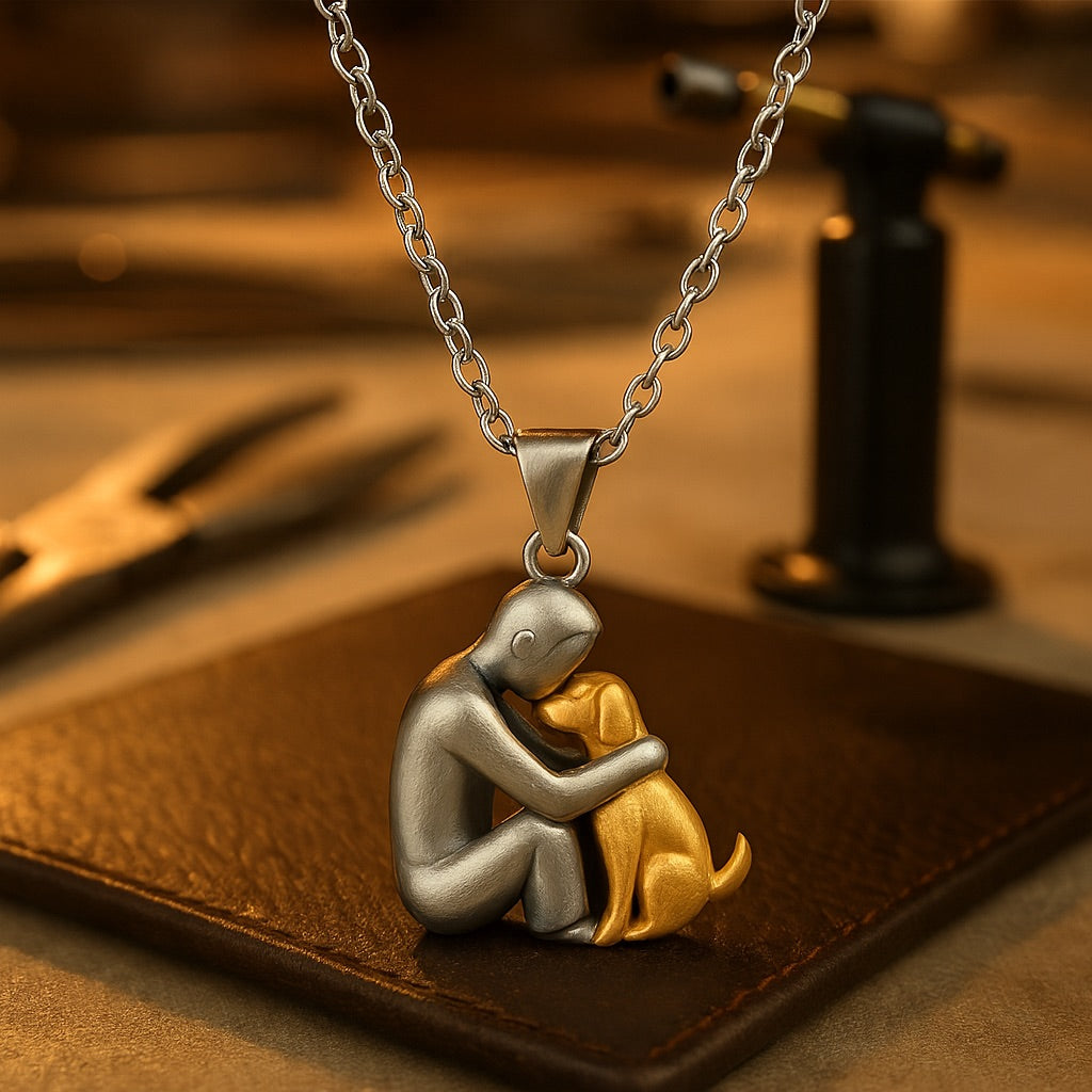 Pet Memorial Necklace Close to the Heart