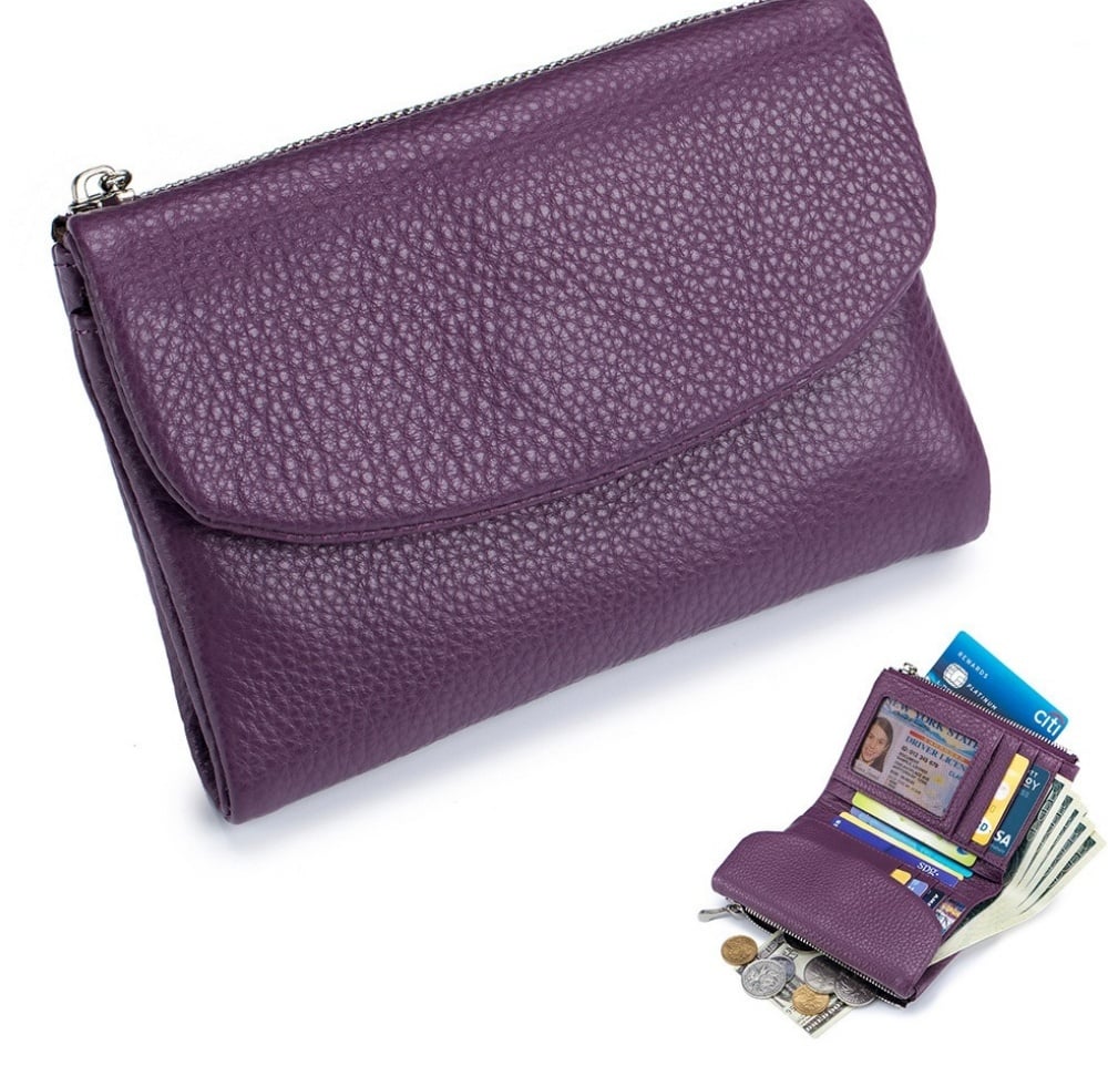 Elegant Leather Wallet Practical Organization