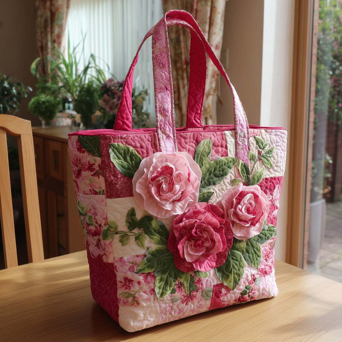 Timeless Artistic Floral Bag
