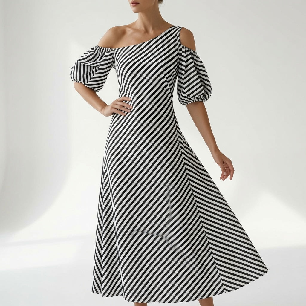 Off Shoulder Dress Summer Elegance