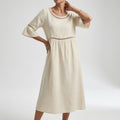 Flowy Midi Dress Summer Elegance