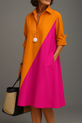 Comfortable Midi Dress - Sabrina