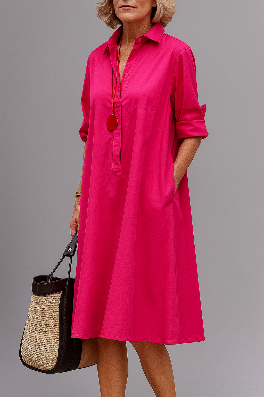 Elegant Midi Dress - Wilma