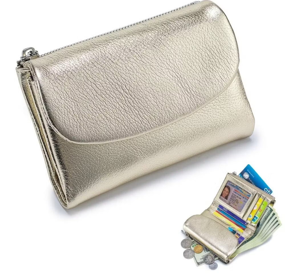 Elegant Leather Wallet Practical Organization