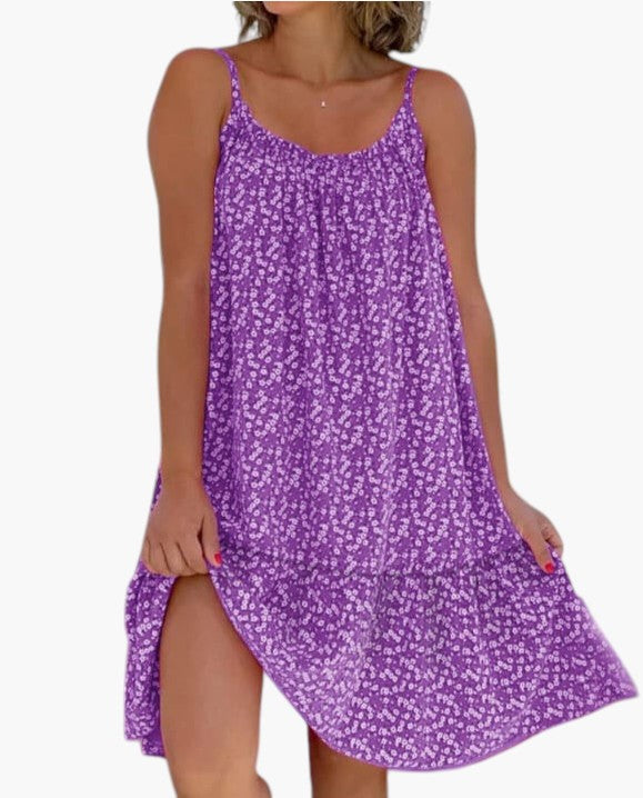 Lightweight Dress with Delicate Print for Effortless Summer