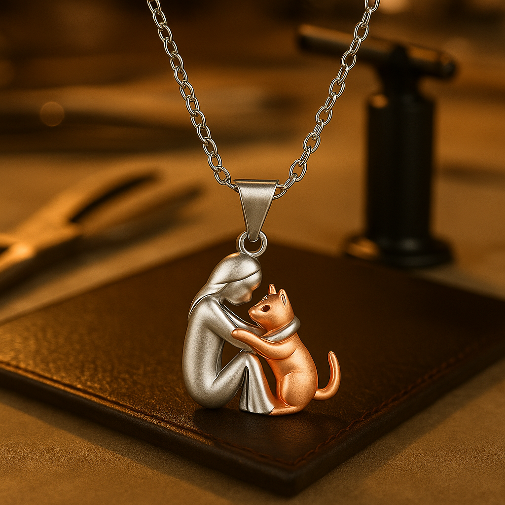 Cat Shaped Necklace