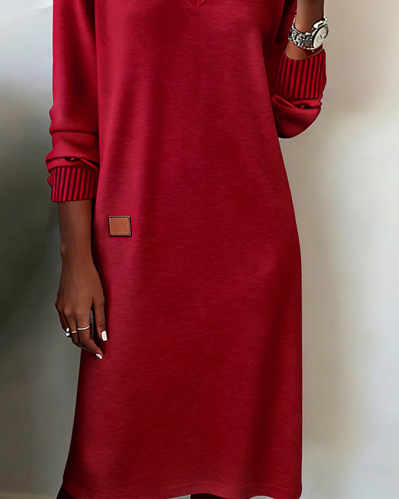 Warm Elegant Everyday Sweater Dress